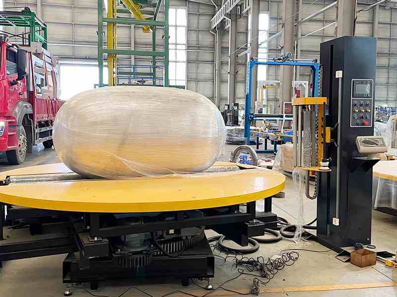 卷材外層易受潮?圓筒纏膜設(shè)備提升